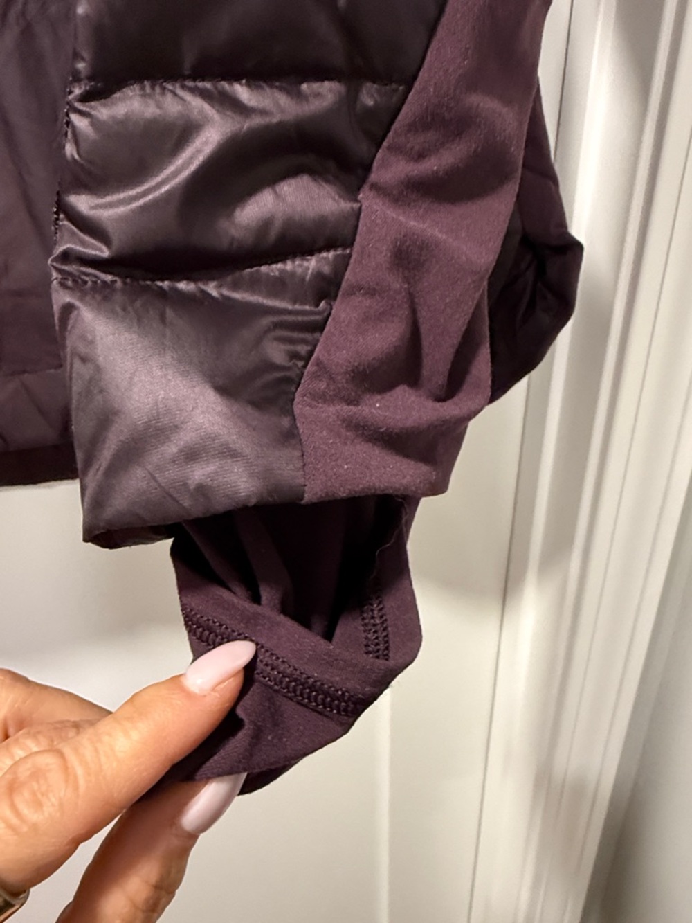 lululemon athletica Quilted Pullover Puffer Jacket in Plum - Picture 6 of 8